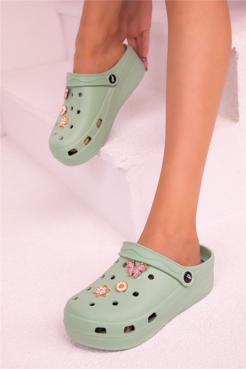 Pantofole Donna 4745 - Verde #360351