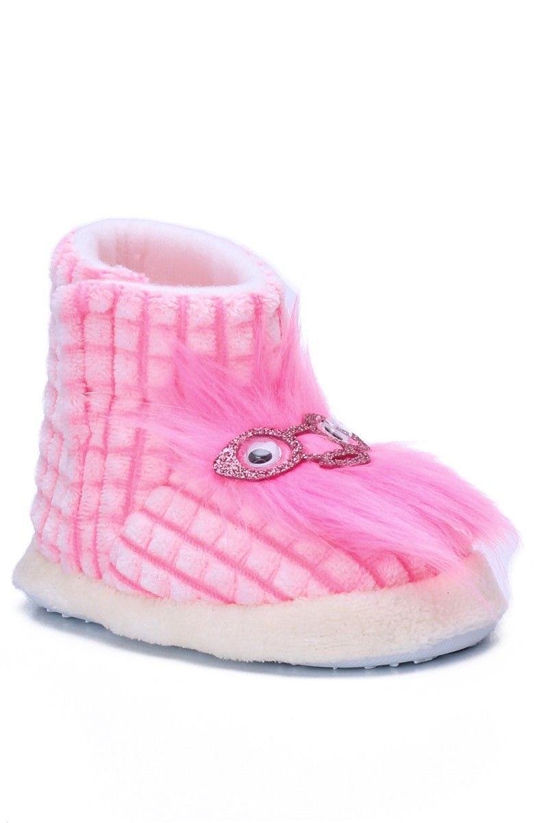 Children's House Slippers PN03 - Pink #363341