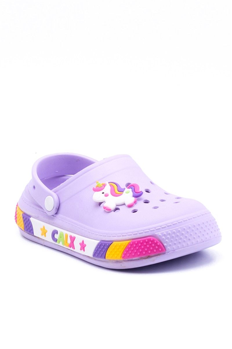 Children's Clog Sandals CL03 - Purple #360757