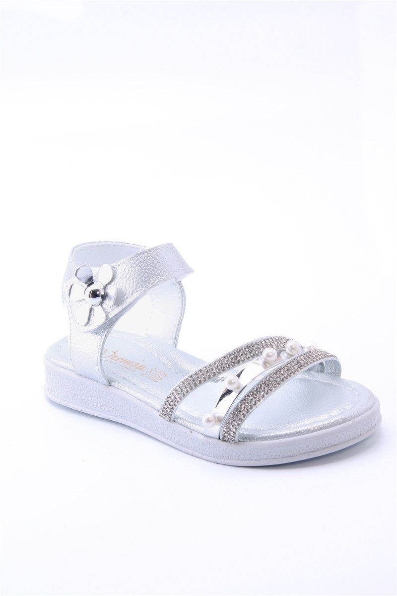 Children's sandals 9094 - Silver #360725
