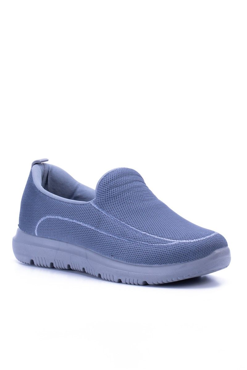 Men's Textile Sports Shoes 1124 - Smoke Gray #367451