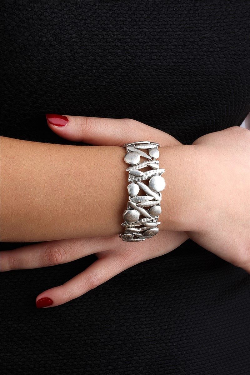 Women's Silver Plated Bracelet EYY1145 - Silver #370019