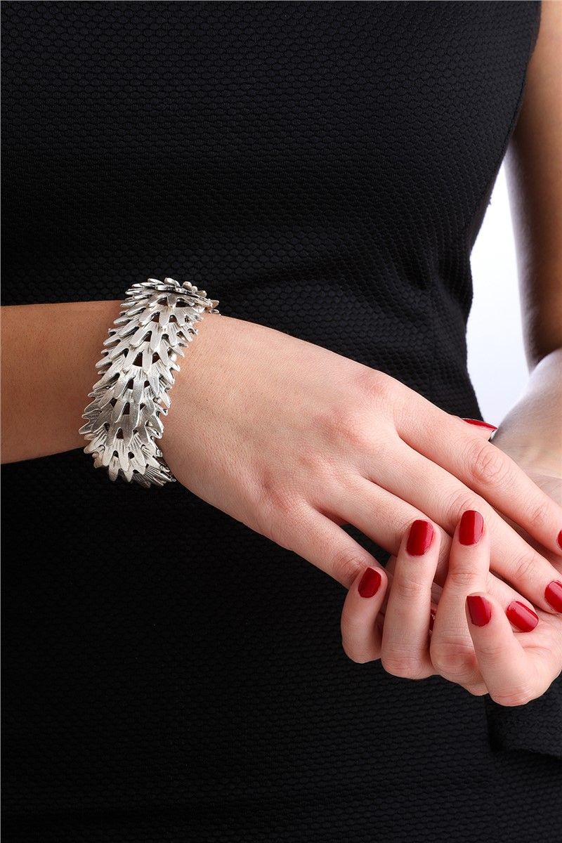 Women's Silver Plated Bracelet EYY1147 - Silver #370021