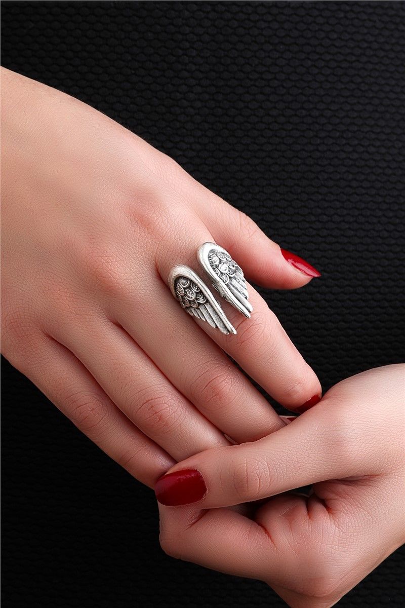 Women's Silver Plated Ring EYY1160 - Silver #370031