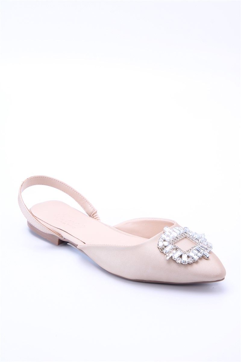 Women's Ballerina Shoes 7102 - Beige #360596