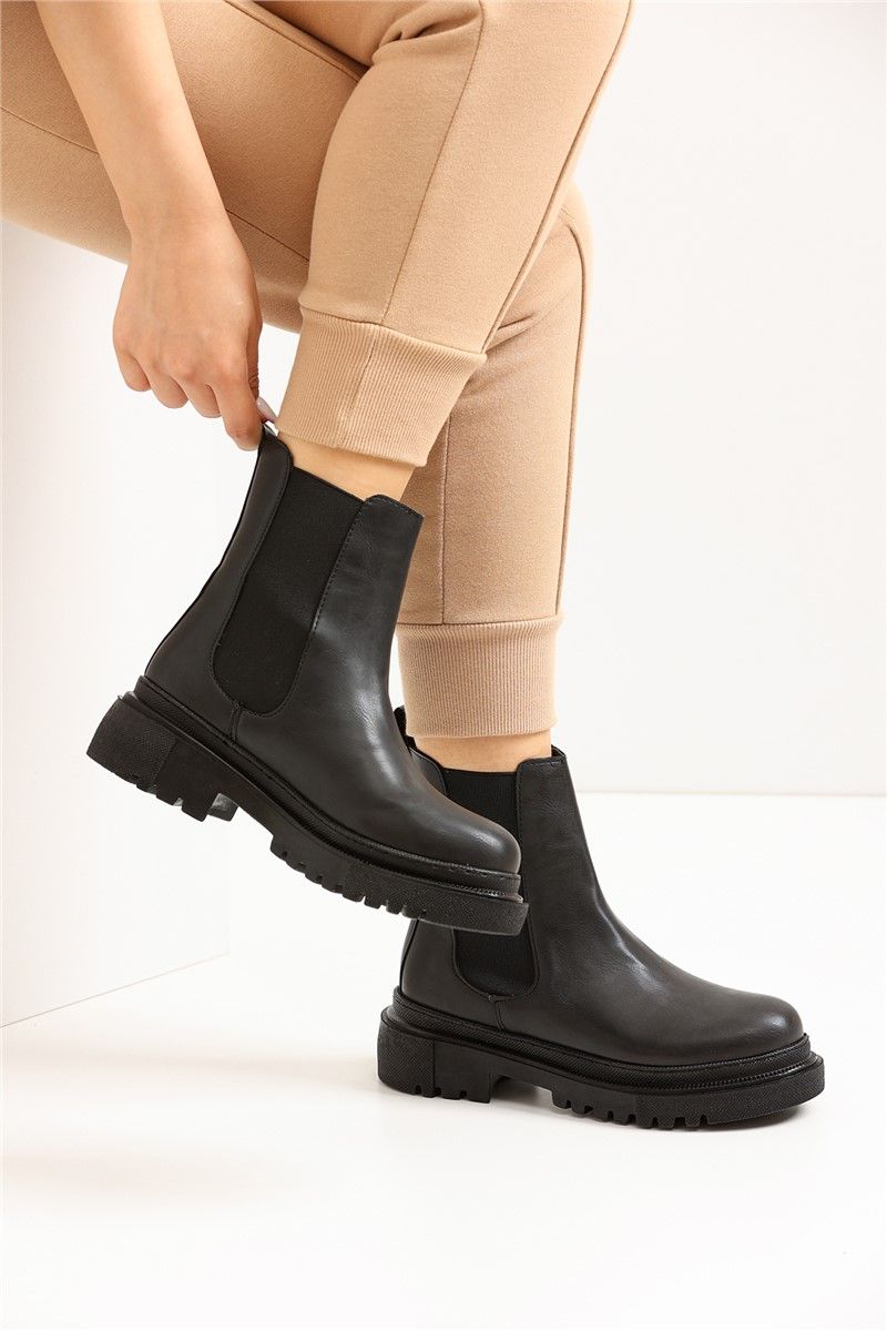 Women's Ankle Boots K43 - Black #361100