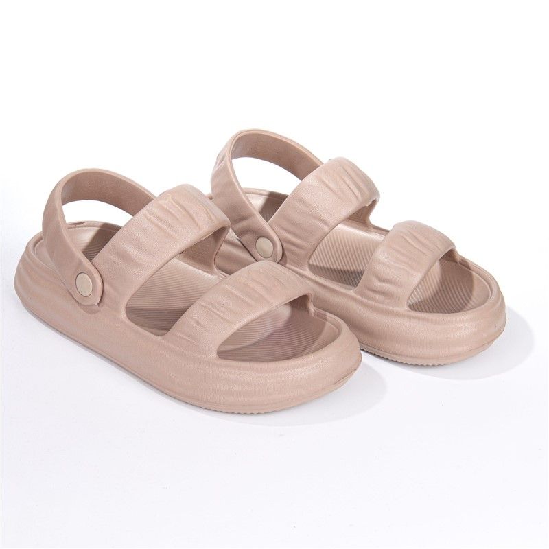 Women's Plastic Sandals 5490 - Beige #360442
