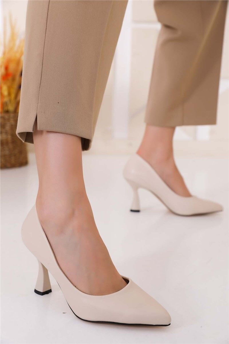 Ladies Elegant Shoes 0001 - Beige #359940