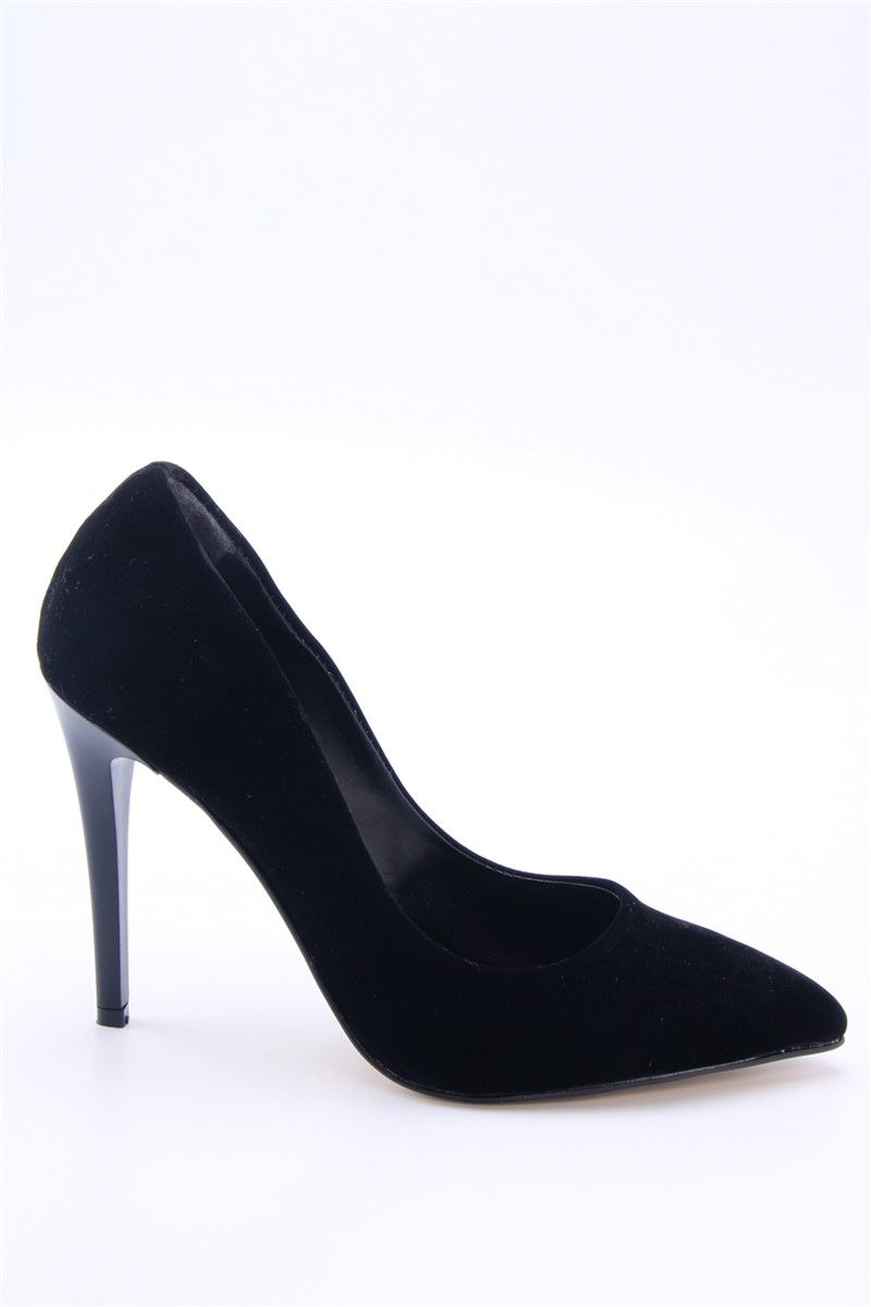 Women's Classic Heeled Shoes 7040 -Black #360528