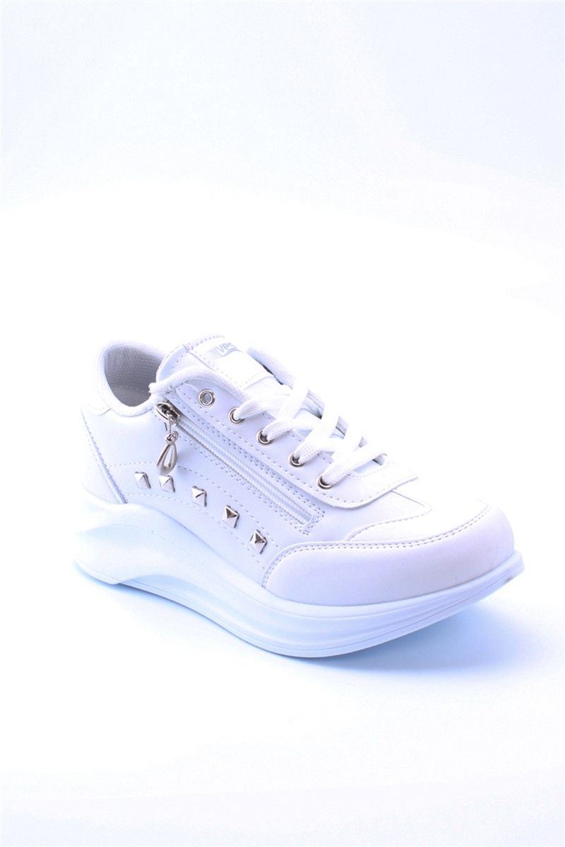 Ženske sportske cipele 7109 - Bijele #360610