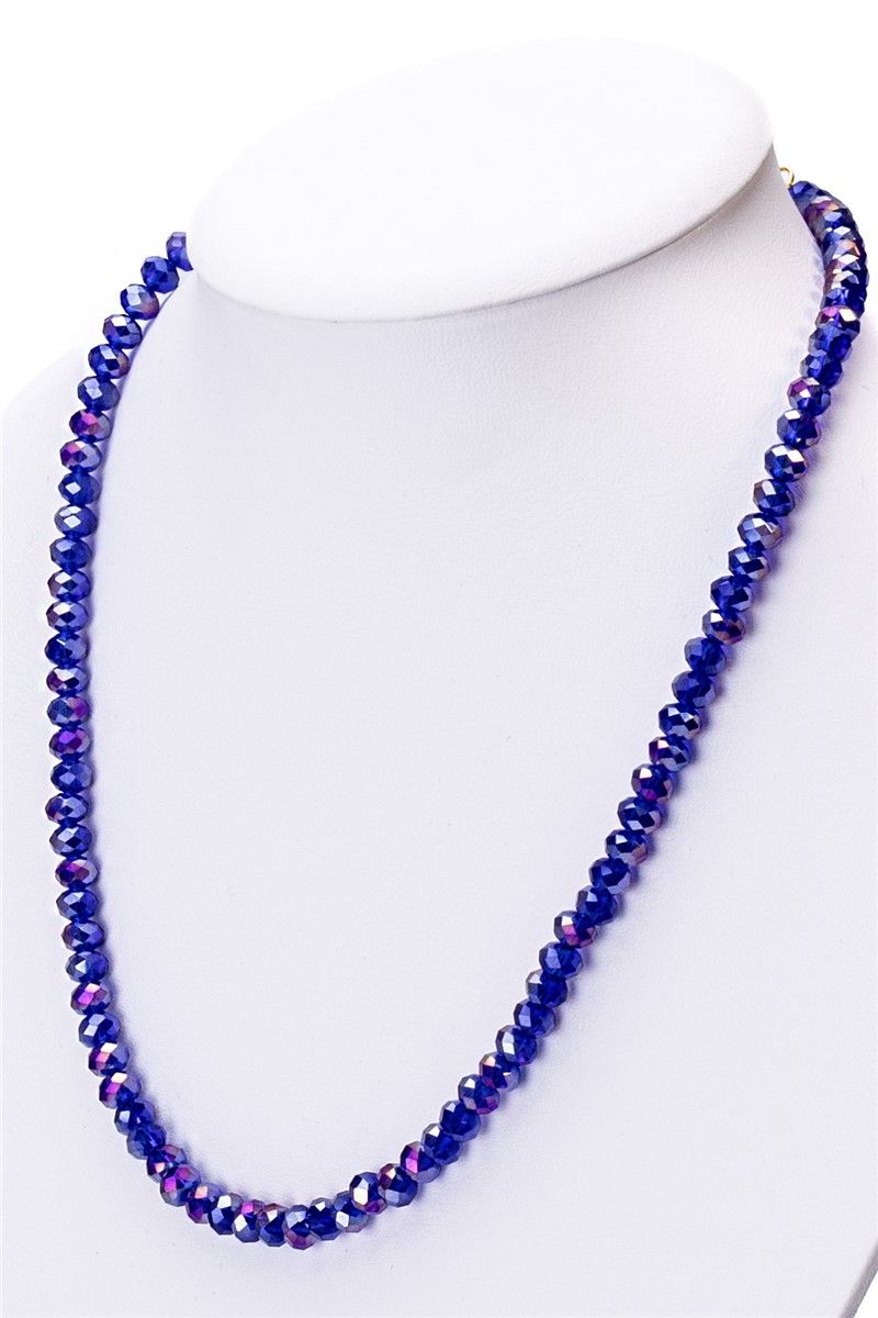 Collana di cristallo da donna - Blu #363291