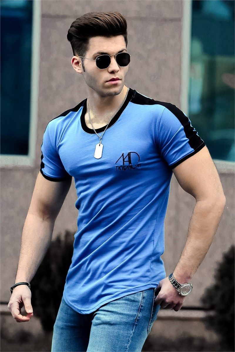 Madmext Men's T-Shirt - Blue #287230