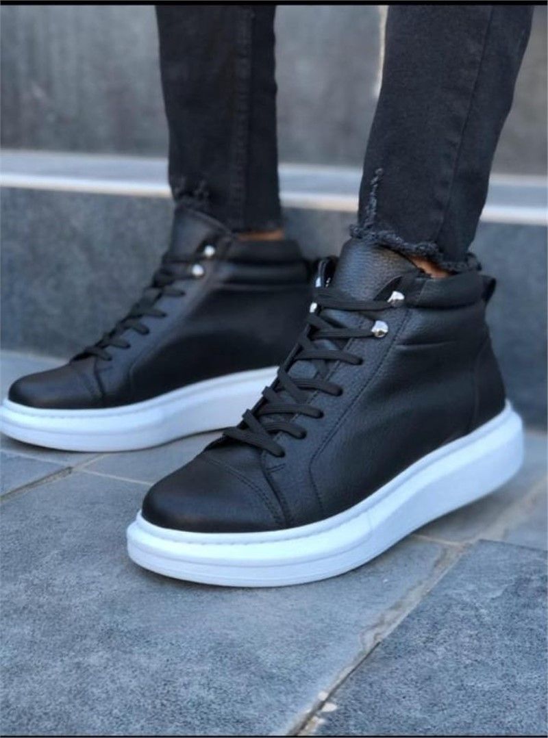 Férfi cipő SLW-032 - fekete #365039