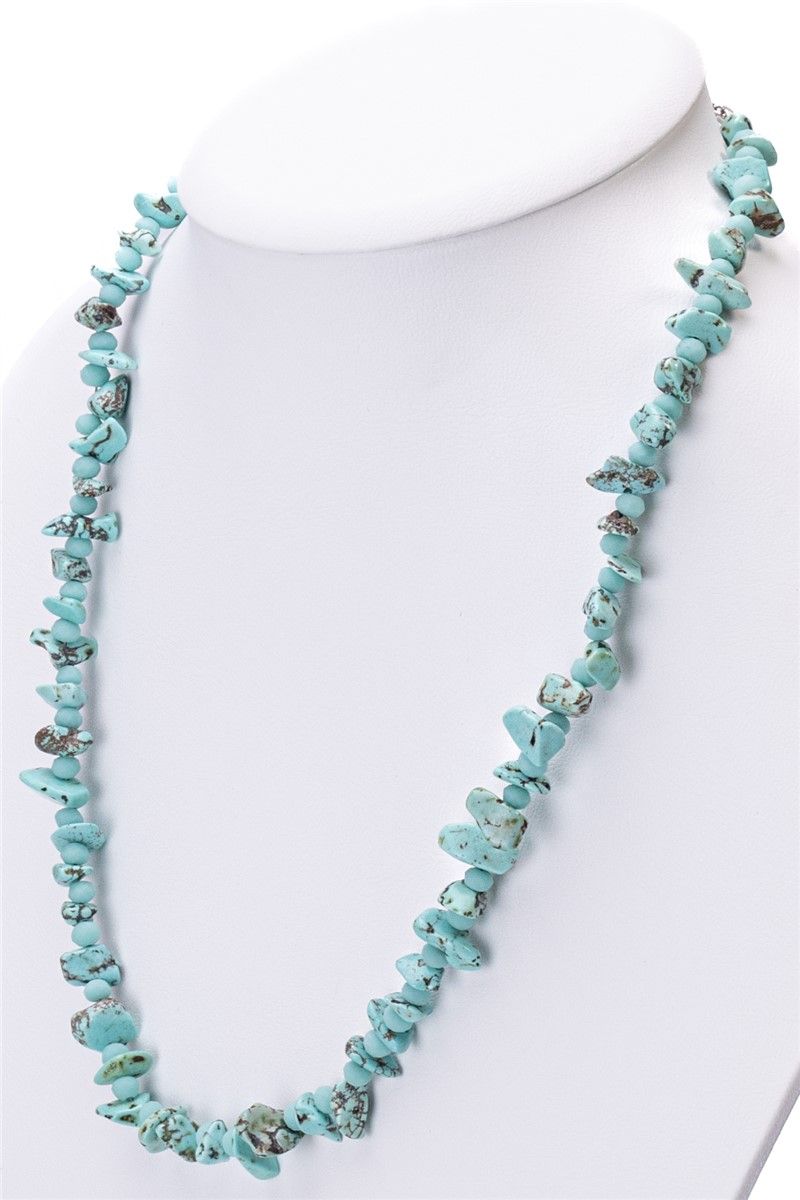 Women's Turquoise Natural Stone Necklace - Light Blue #363277