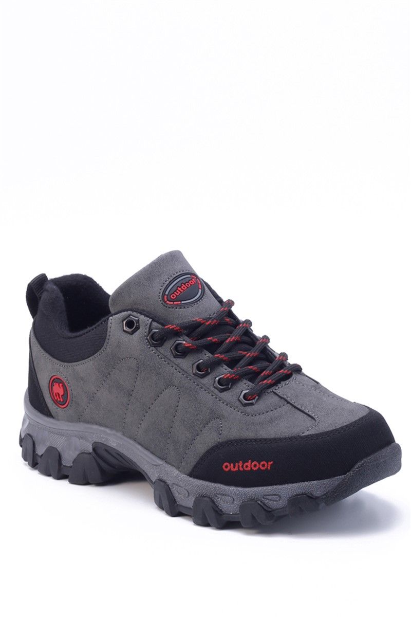 Unisex Hiking Boots 4054 - Smoke Gray #360313