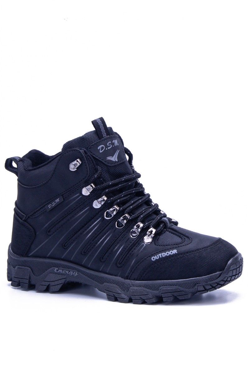 Unisex planinarske čizme DSM2 - crne s sivom #364307