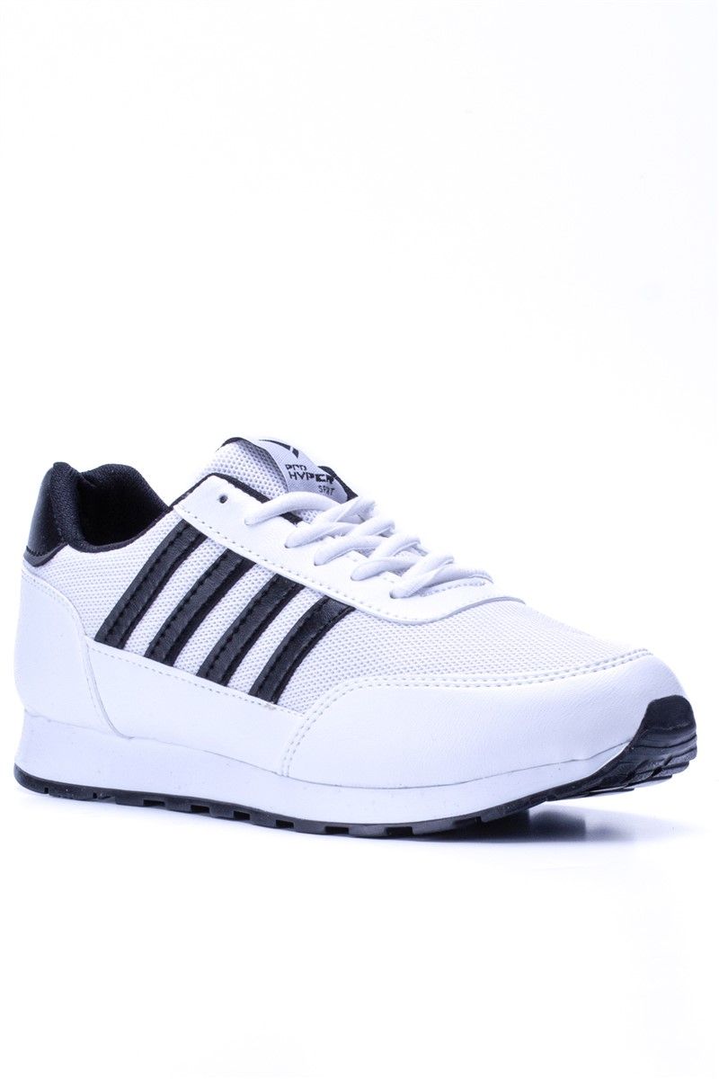 Unisex sportske cipele 1803 - Bijele s crnim #371757