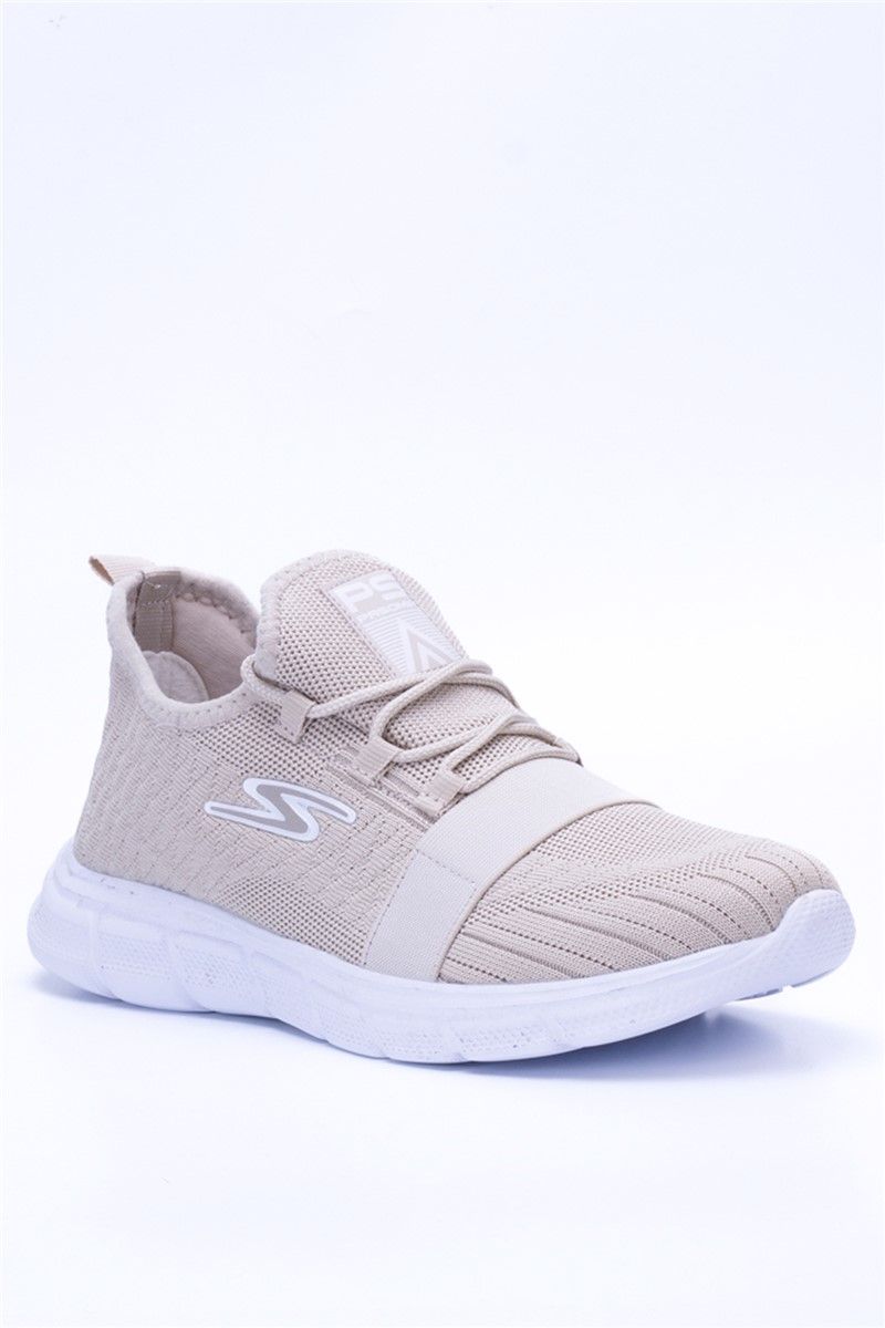 Unisex tekstilne sportske cipele PS081 - bež #364387