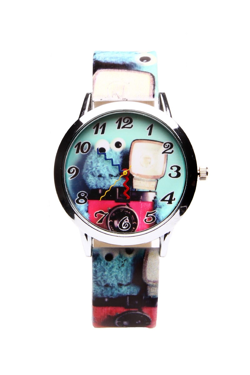 0480 Patterned unisex watch