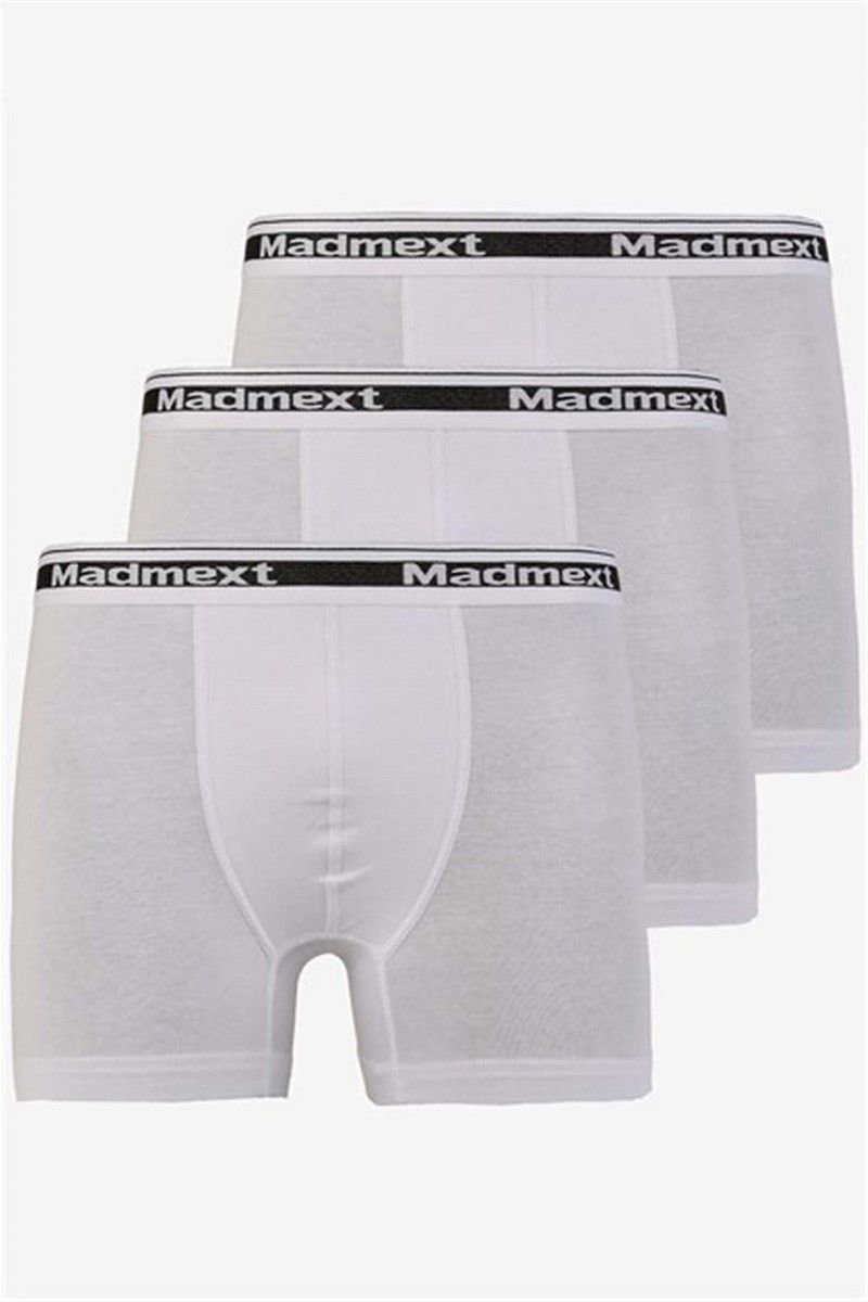 Madmext Men's Boxers - White #285774