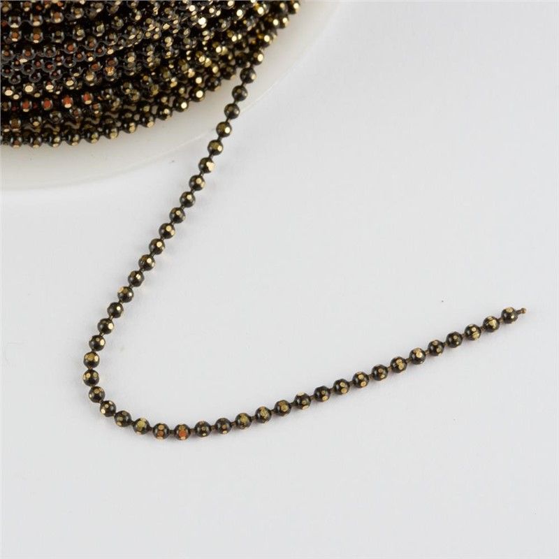 Chain with beads - Black #279671