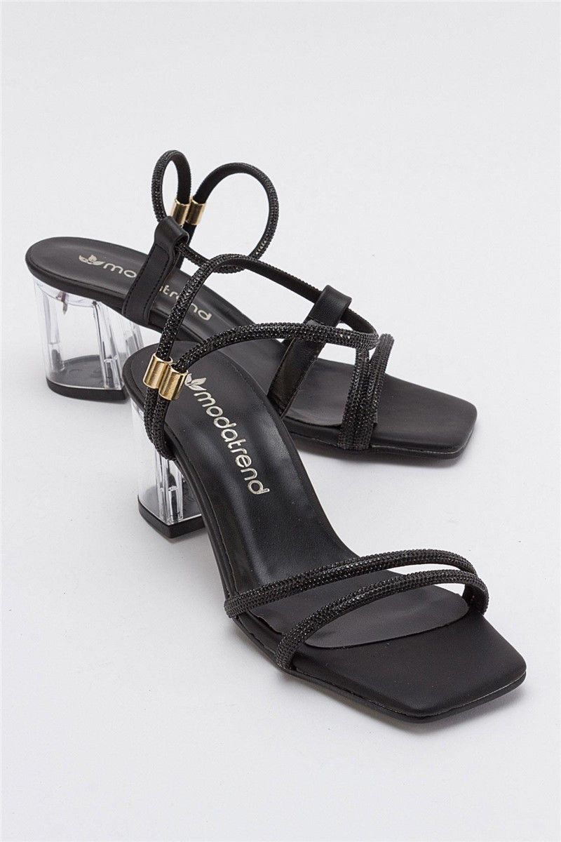 Women's Elegant Sandals - Black #382907
