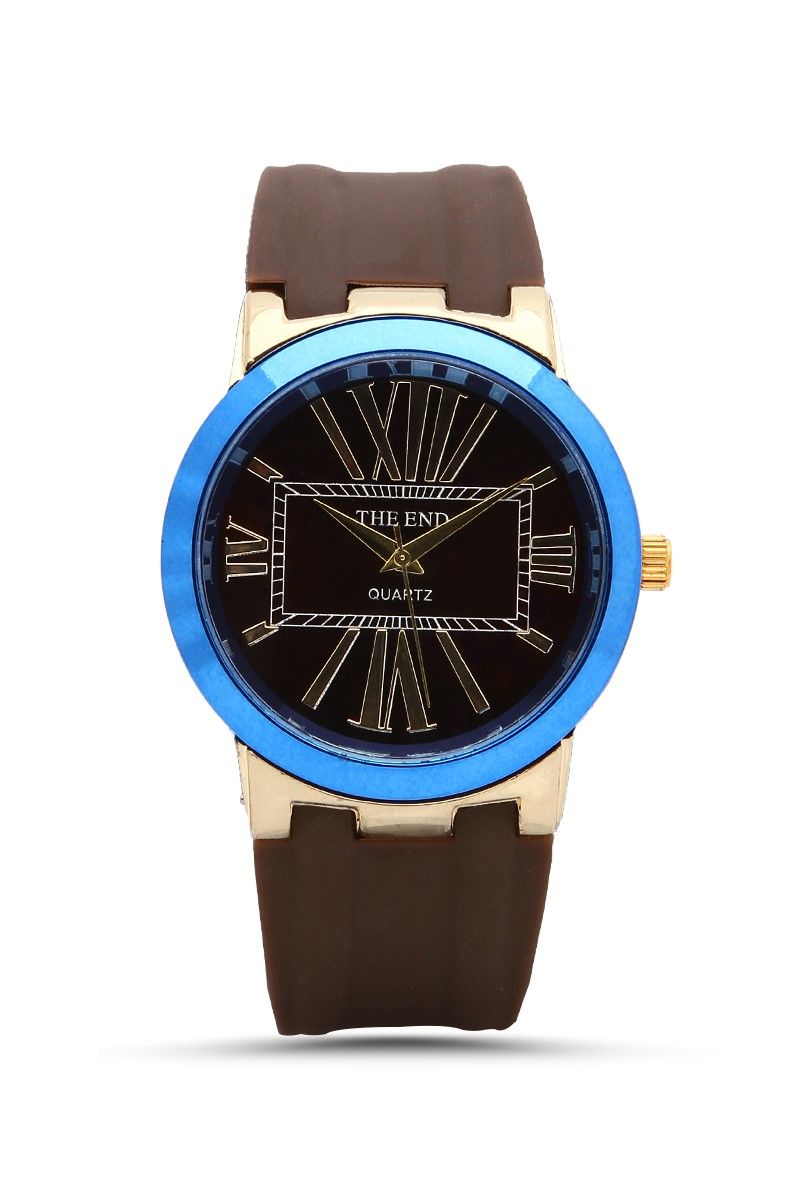 The End Men's Watch - Brown, Blue #2045