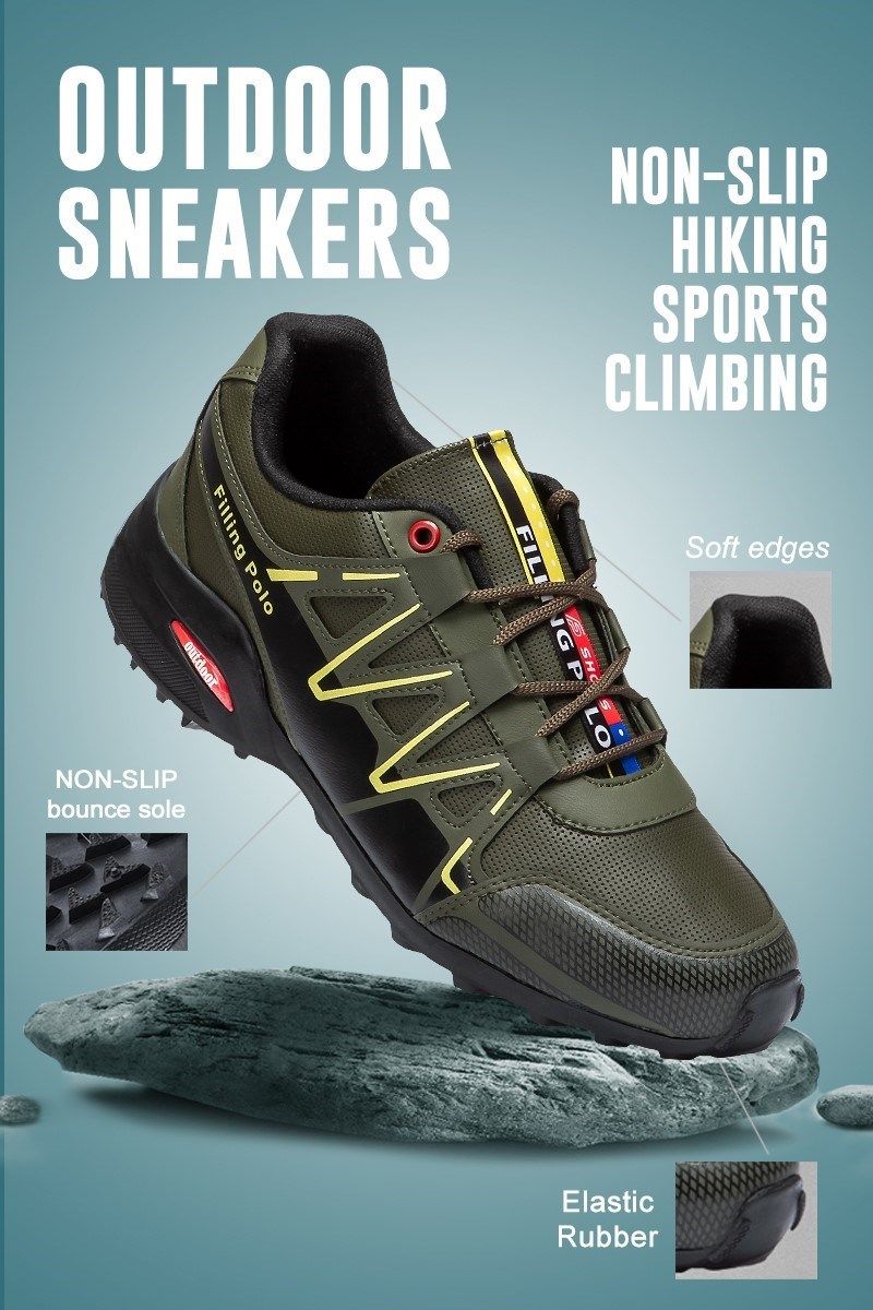 Men's Hiking Shoes - Khaki #988146
