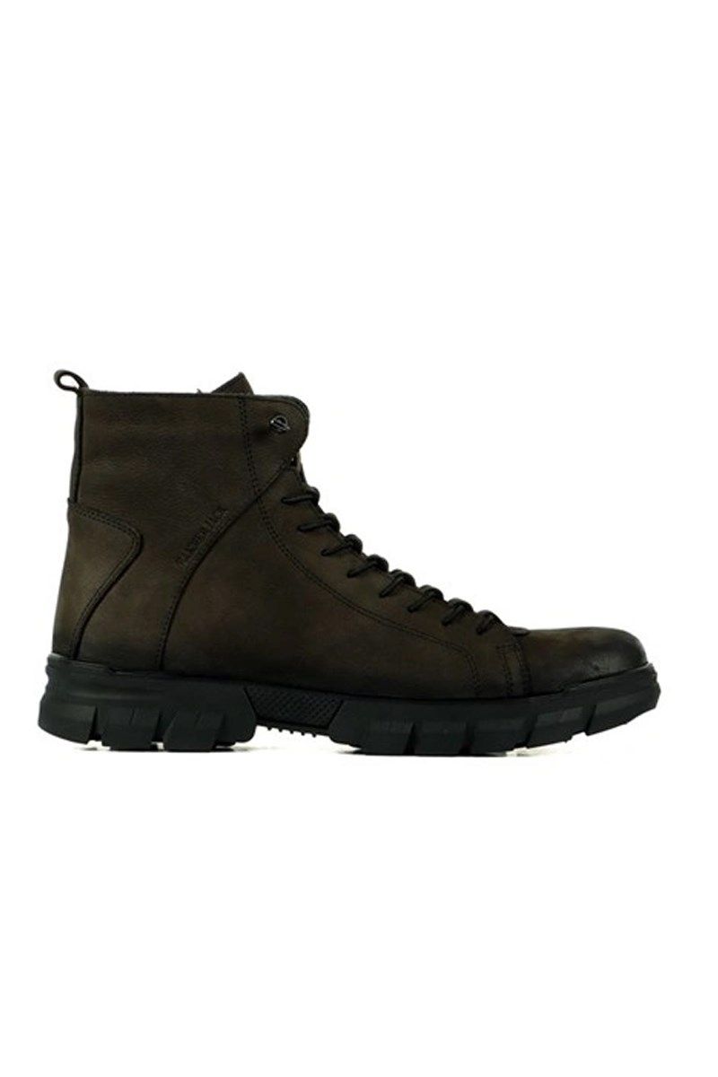 Hammer Jack Men's Genuine Leather Boots 102 20725-M - Khaki #368428