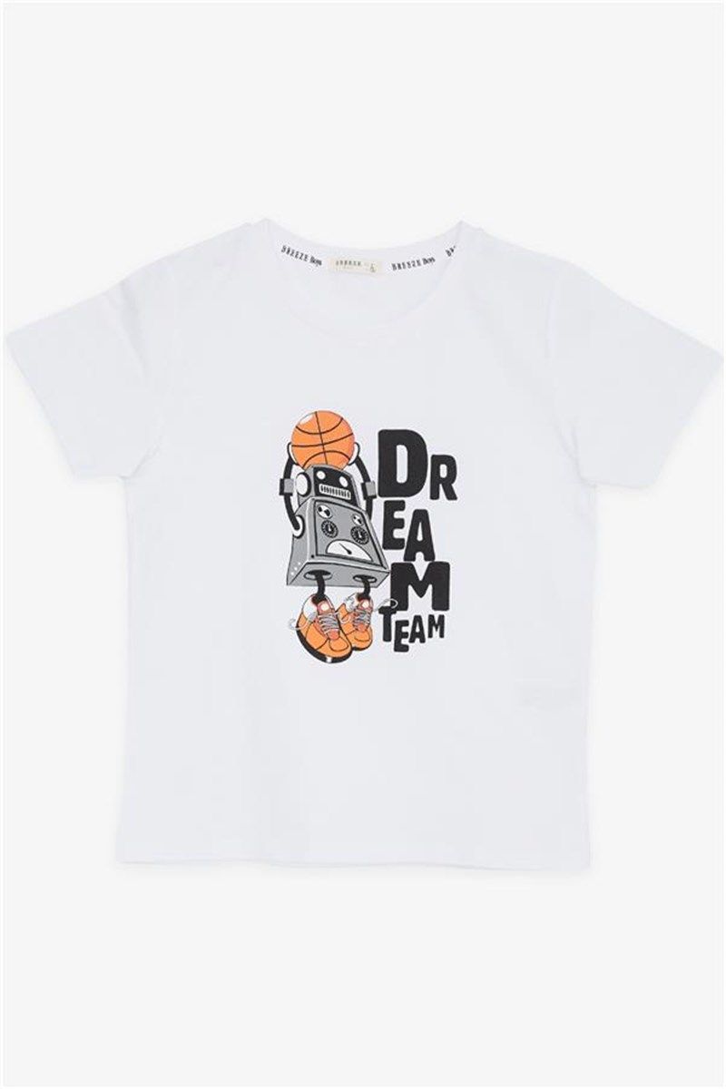 T-shirt per bambini per ragazzi - Bianco #402166