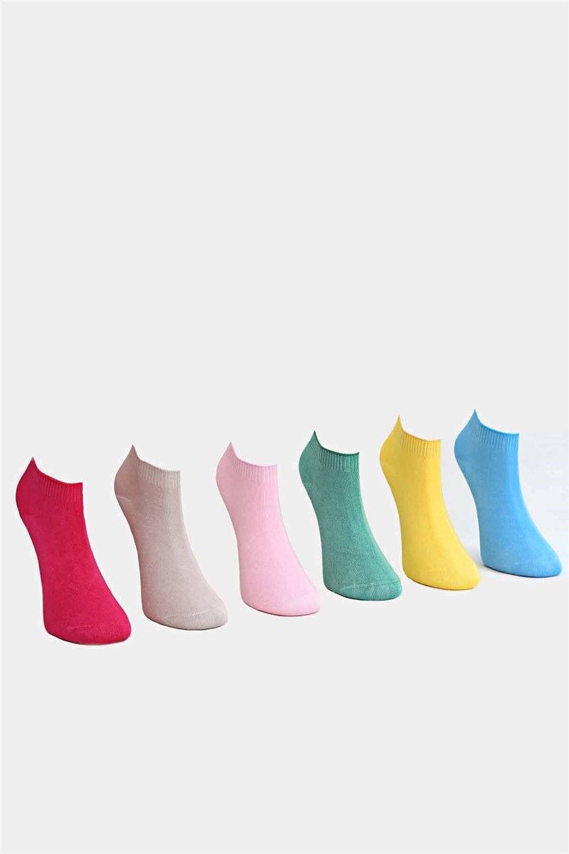 Women's socks 6 pcs. - 36-40 Different colors # 310871