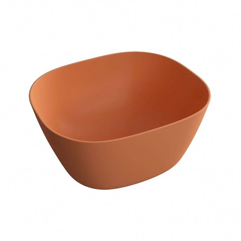 VitrA Plural Countertop Washbasin 45cm - Dark Orange #345125