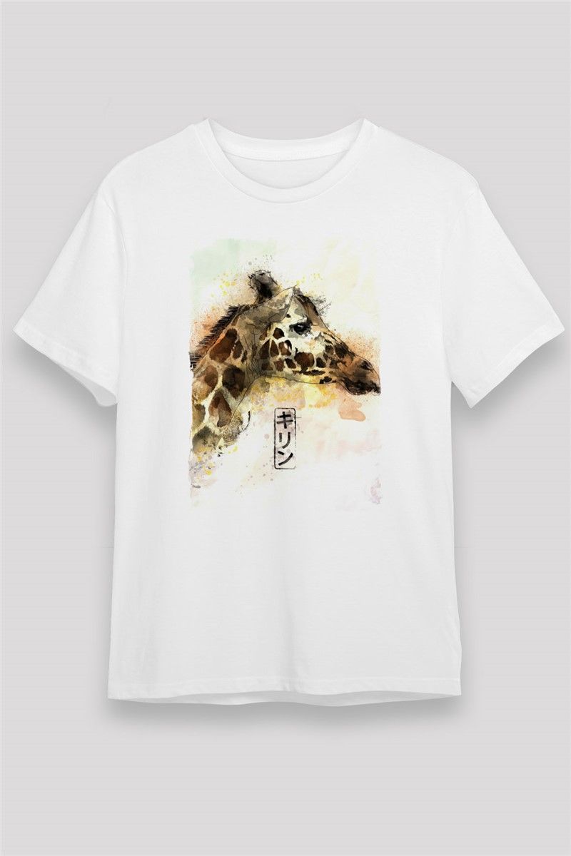 Unisex majica s printom  - Bijela #375455​
