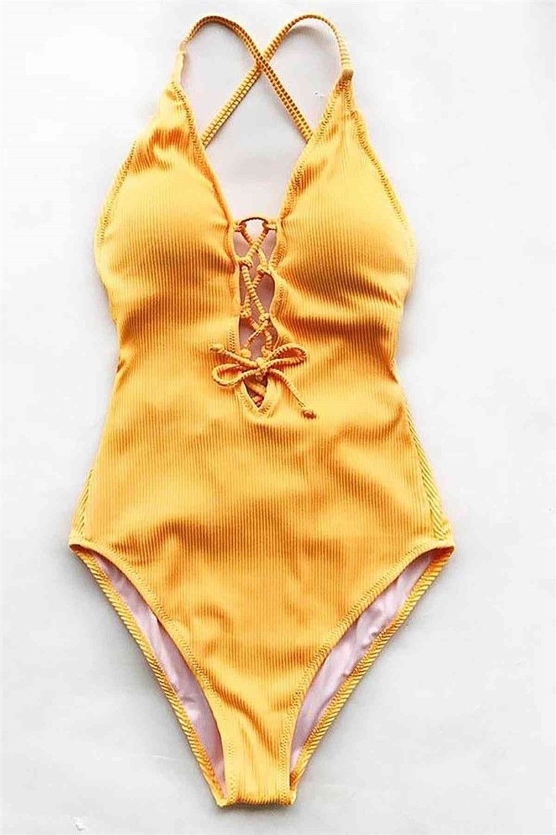 Whole swimsuit - Yellow # 310222