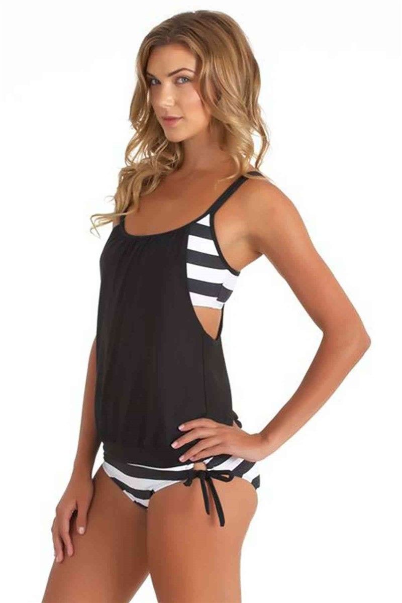 Swimsuit - Black and white # 310025