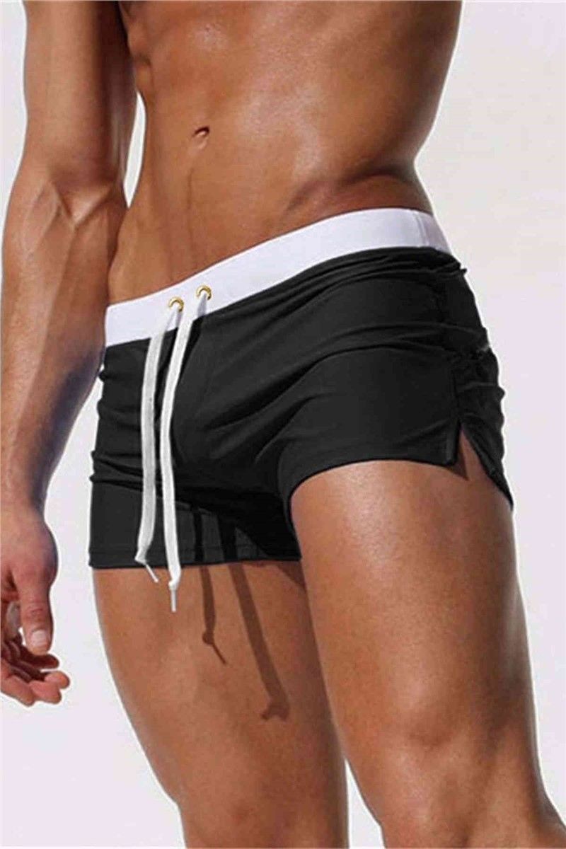 Muške kratke hlače s likrom - crne # 310150