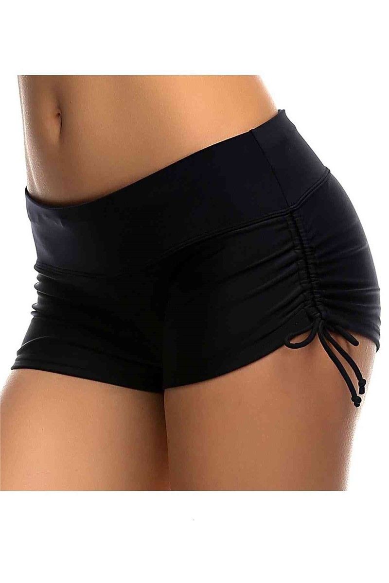 Ženske kratke hlače za plažu - crne # 310011