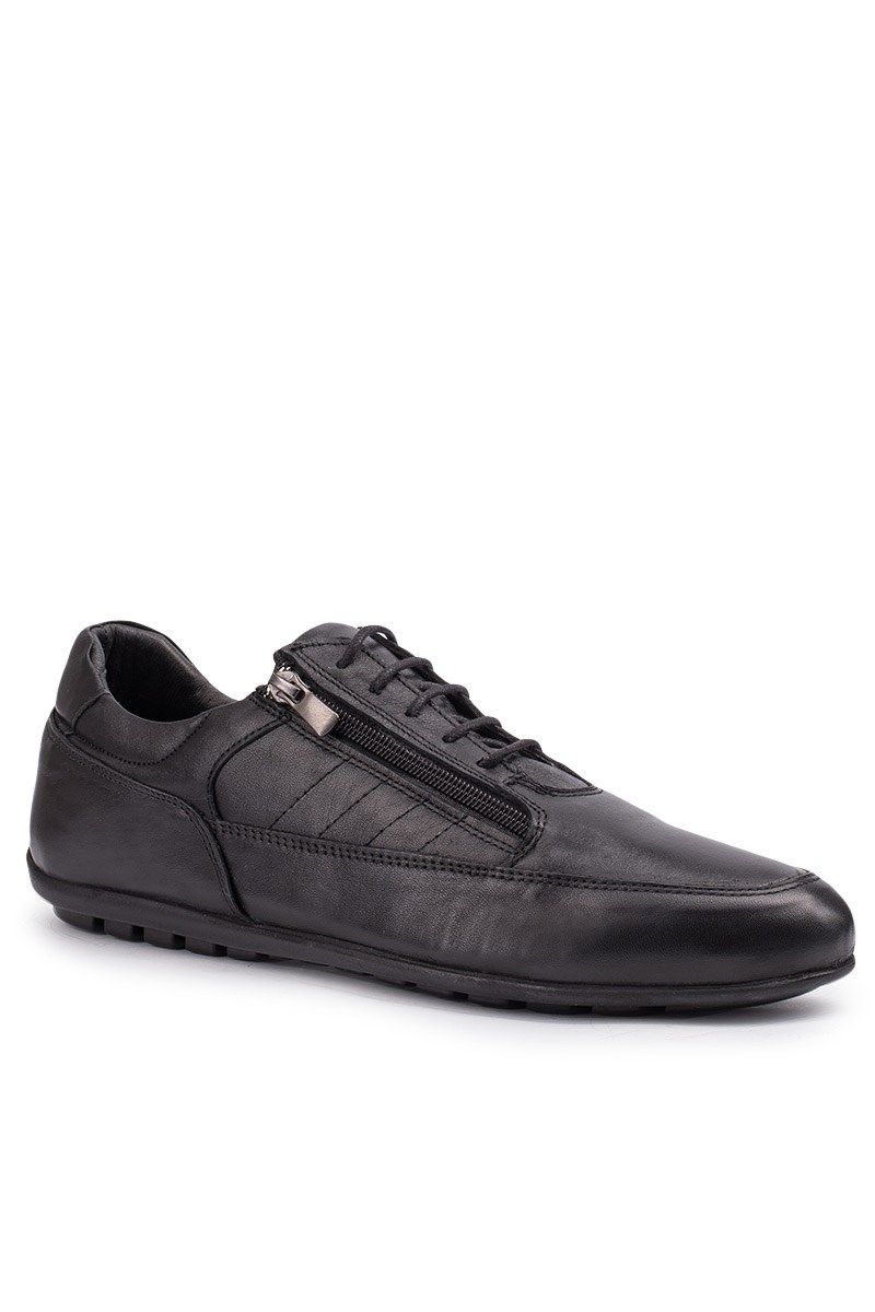 ANTONIO GARCIA Men's Leather Shoes - Black 202108355668