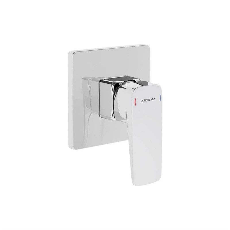 Artema Root Square Built-in shower mixer - Chrome #352193