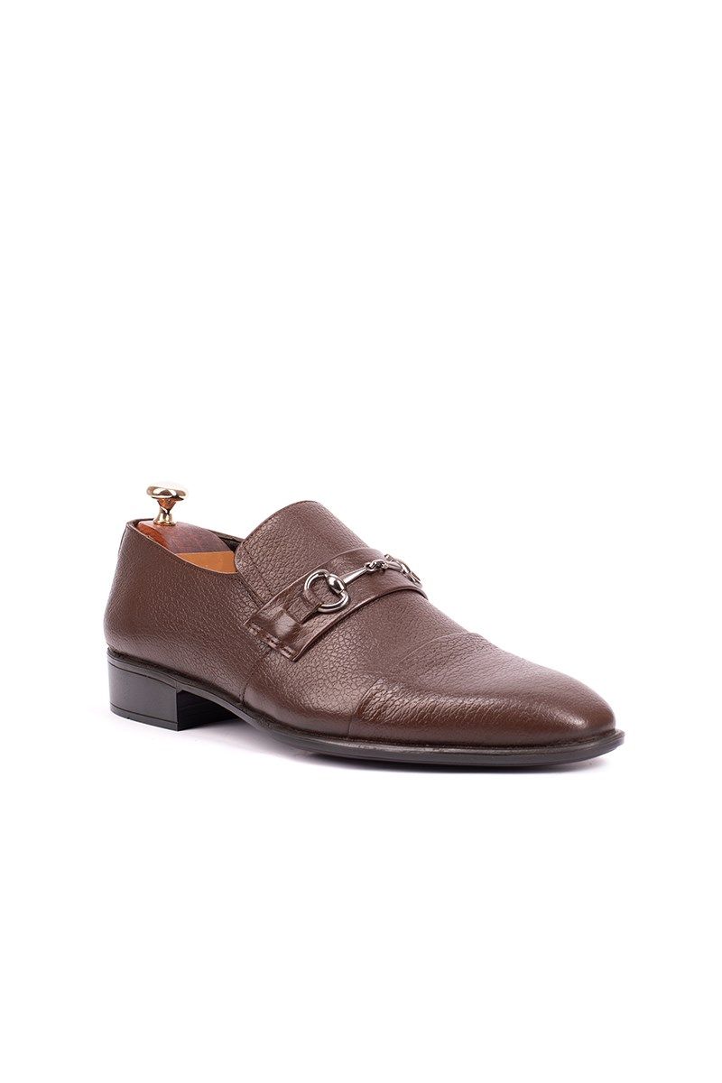 ALEXANDER GARCIA Men's classic shoes Brown 20230321180