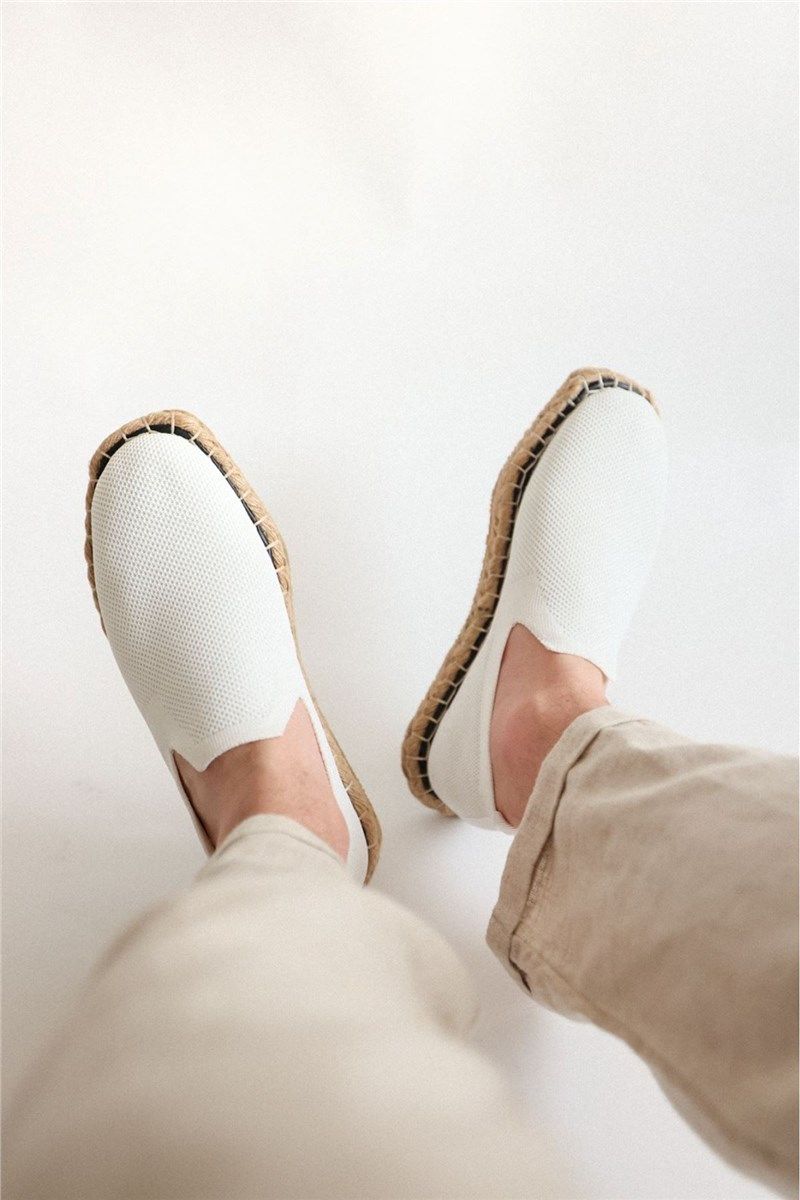Men's textile shoes CH305 - White #402018