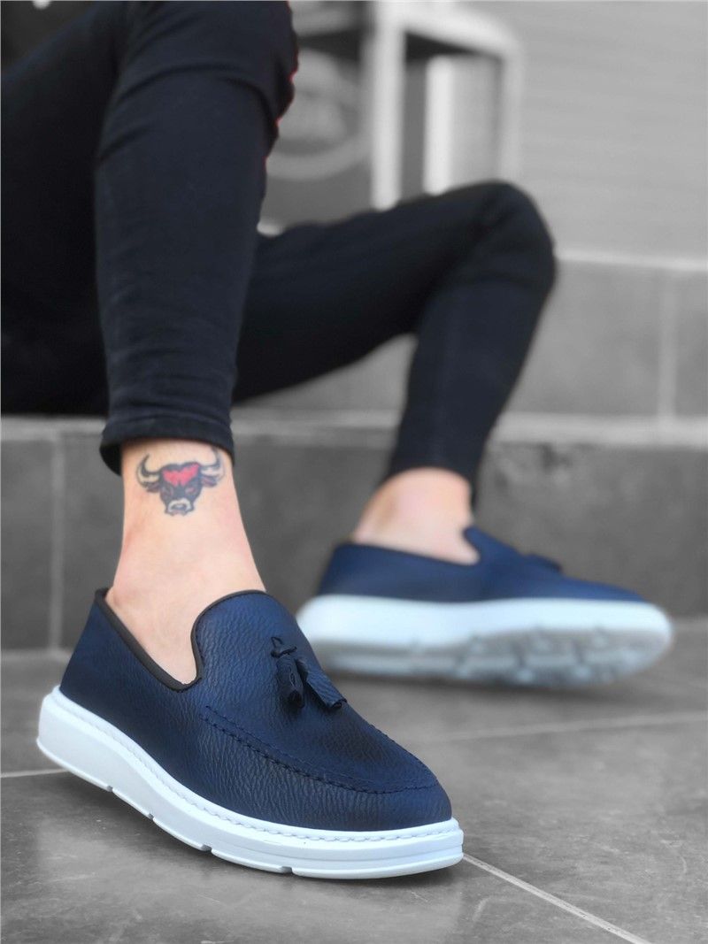 Men's casual shoes BA0005 - Navy blue #321968