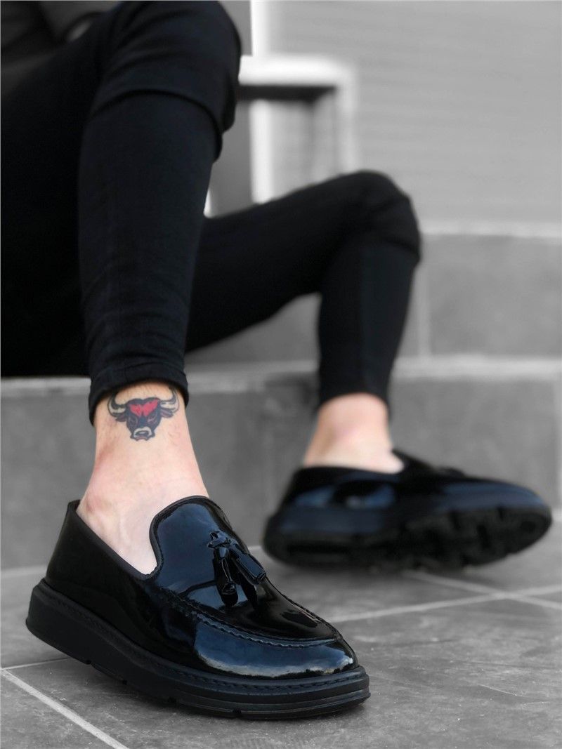 Men's casual shoes BA0005 - Black #322041