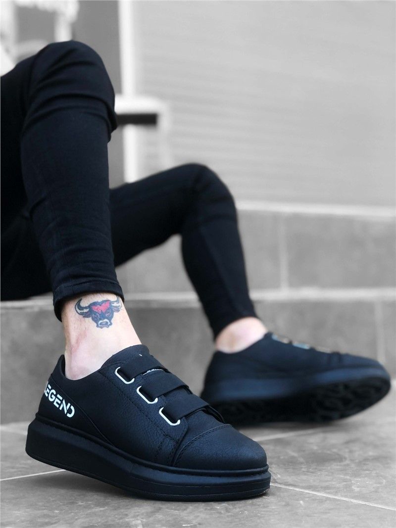 Men's classic shoes BA0029 - Black #322087