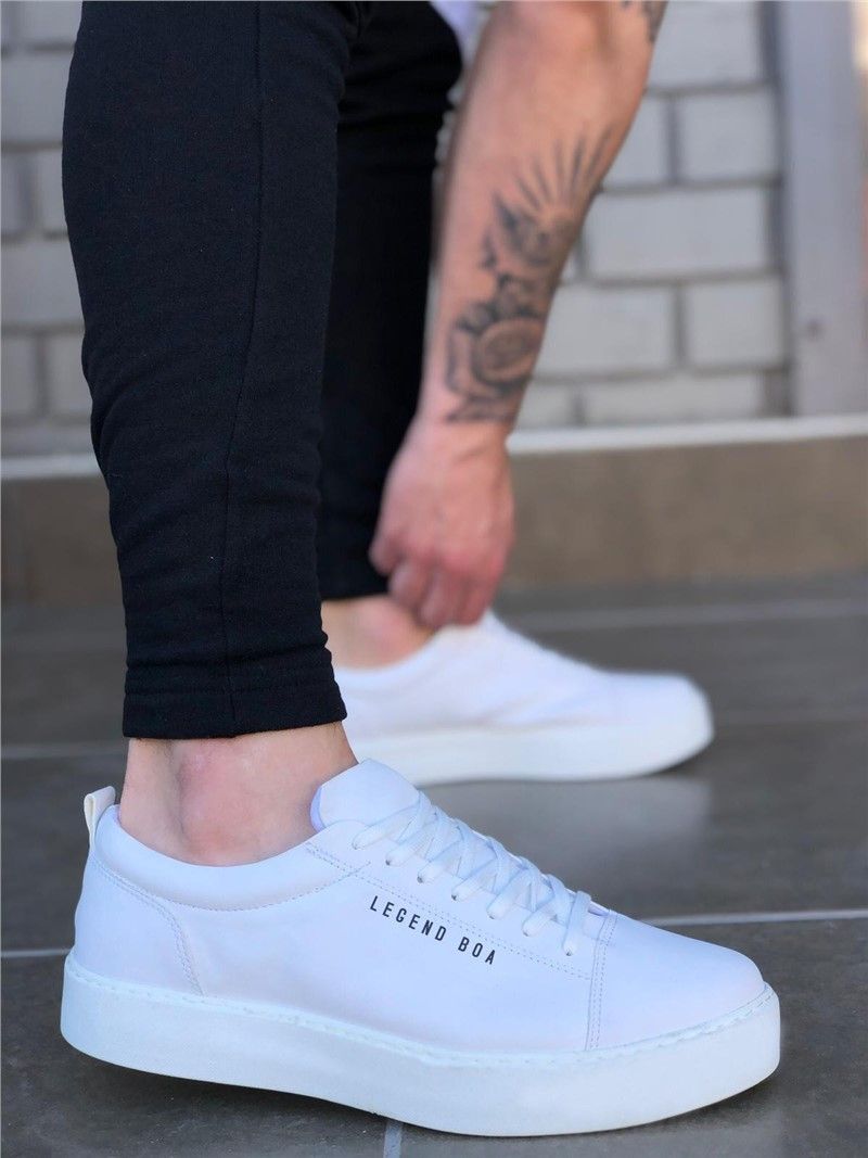 Men's sports shoes BA0104 - White #322189