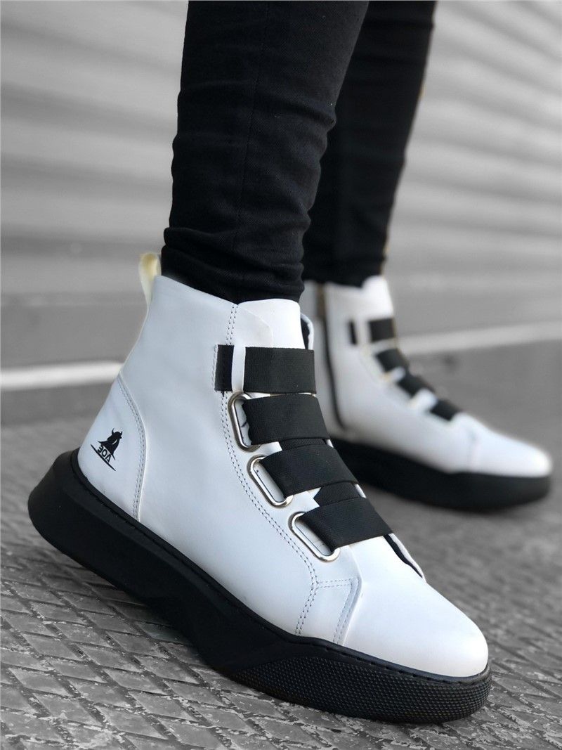 Men's sports boots BA0142 - White # 322259