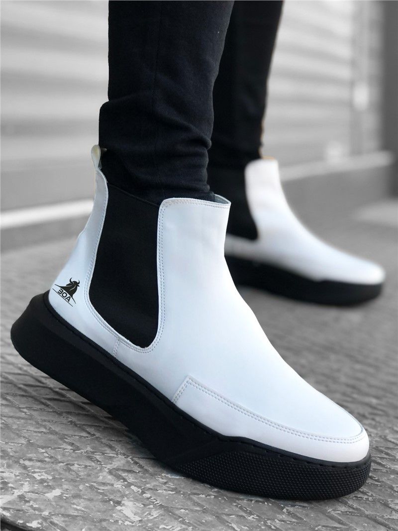 Men's sports boots BA0150 - White # 322273