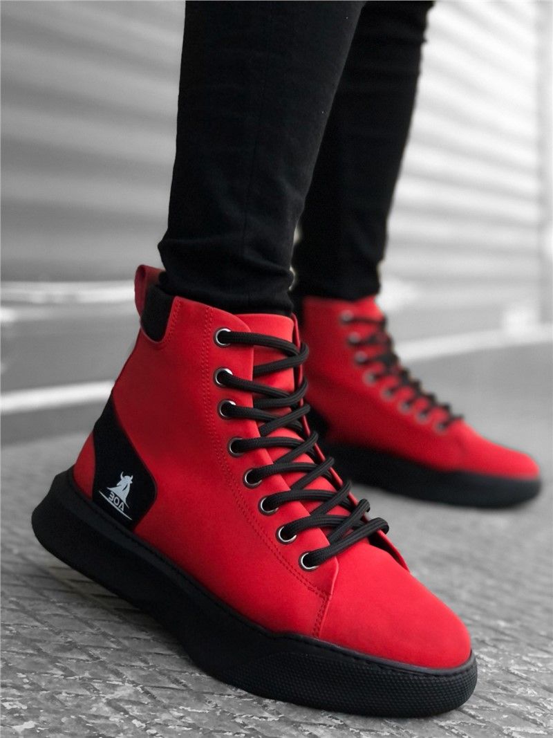 Férfi cipő BA0155 - Piros # 321979