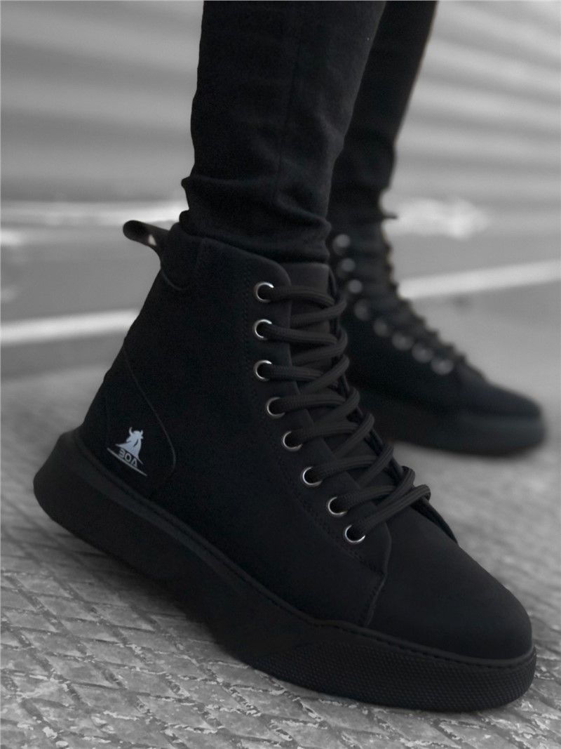 Men's sports boots BA0155 - Black # 321983