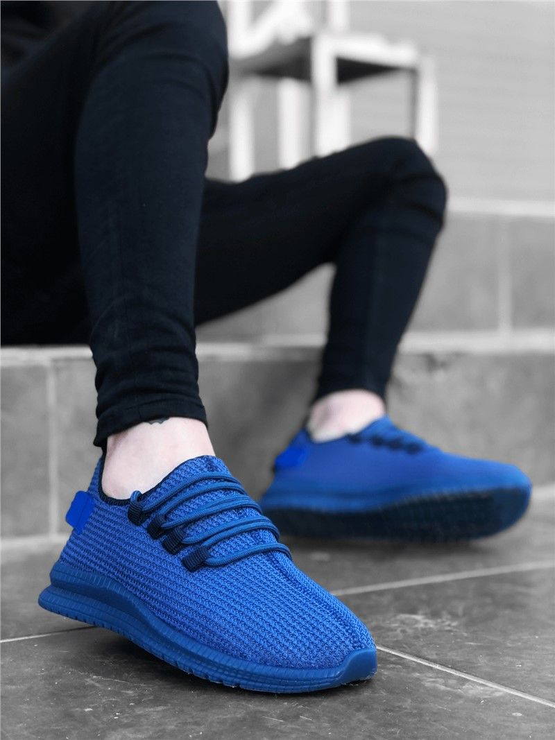 Men's sports shoes BA0167 - Light blue # 322332